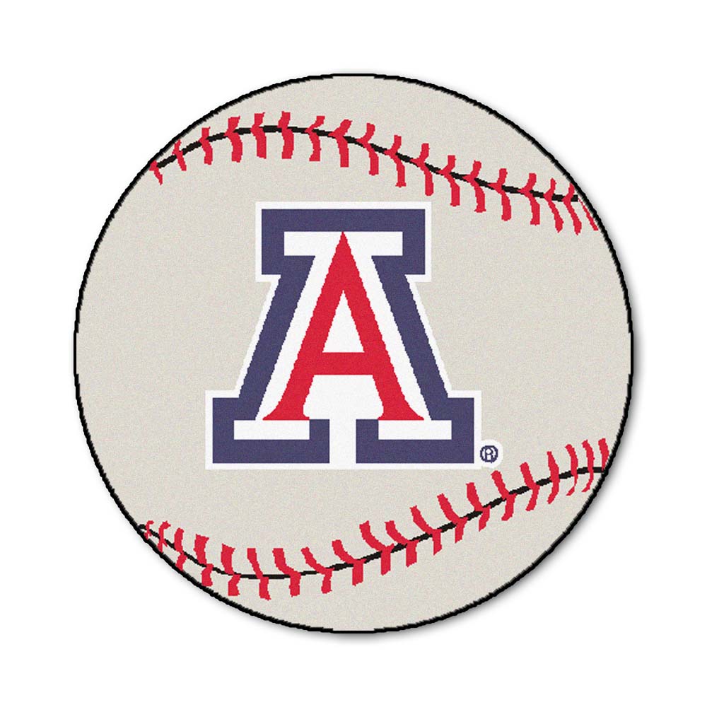 27" Round Arizona Wildcats Baseball Mat