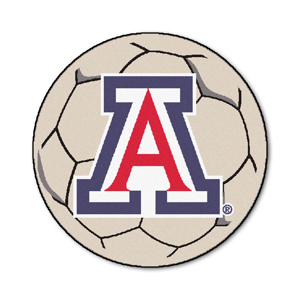 27" Round Arizona Wildcats Soccer Mat