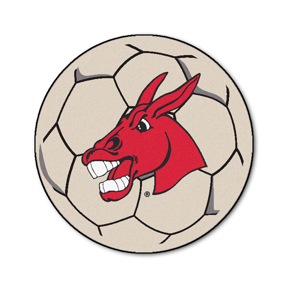 27" Round Central Missouri State Fighting Mules Soccer Mat