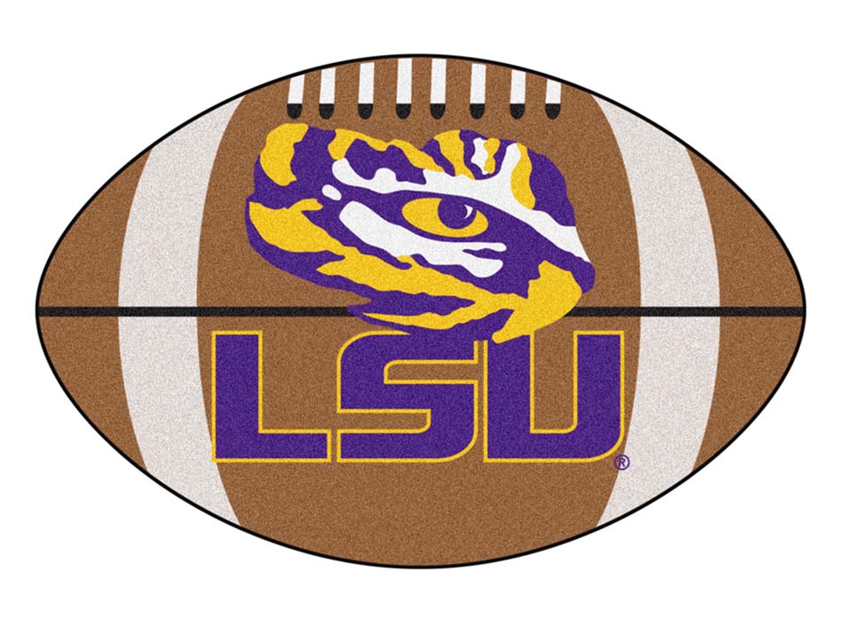 Louisiana State (LSU) Tigers 22" x 35" Football Mat