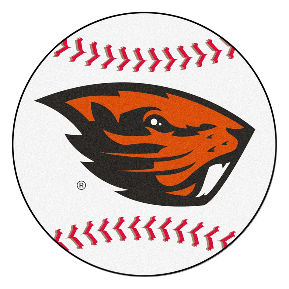 Oregon State Beavers 27" Round Baseball Mat