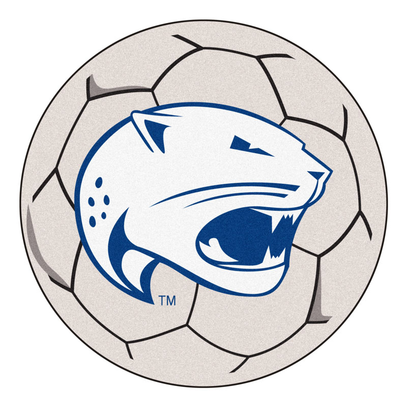 27" Round South Alabama Jaguars Soccer Mat