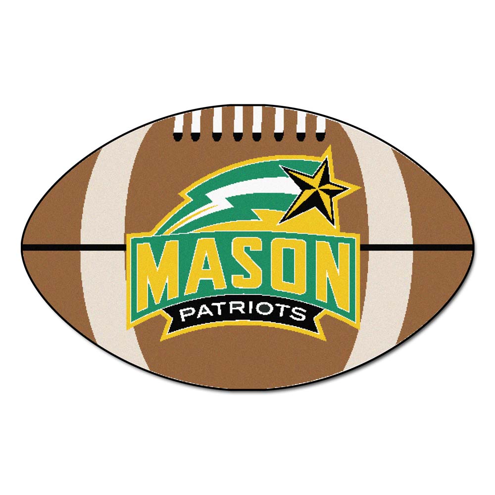 George Mason Patriots 22" x 35" Football Mat