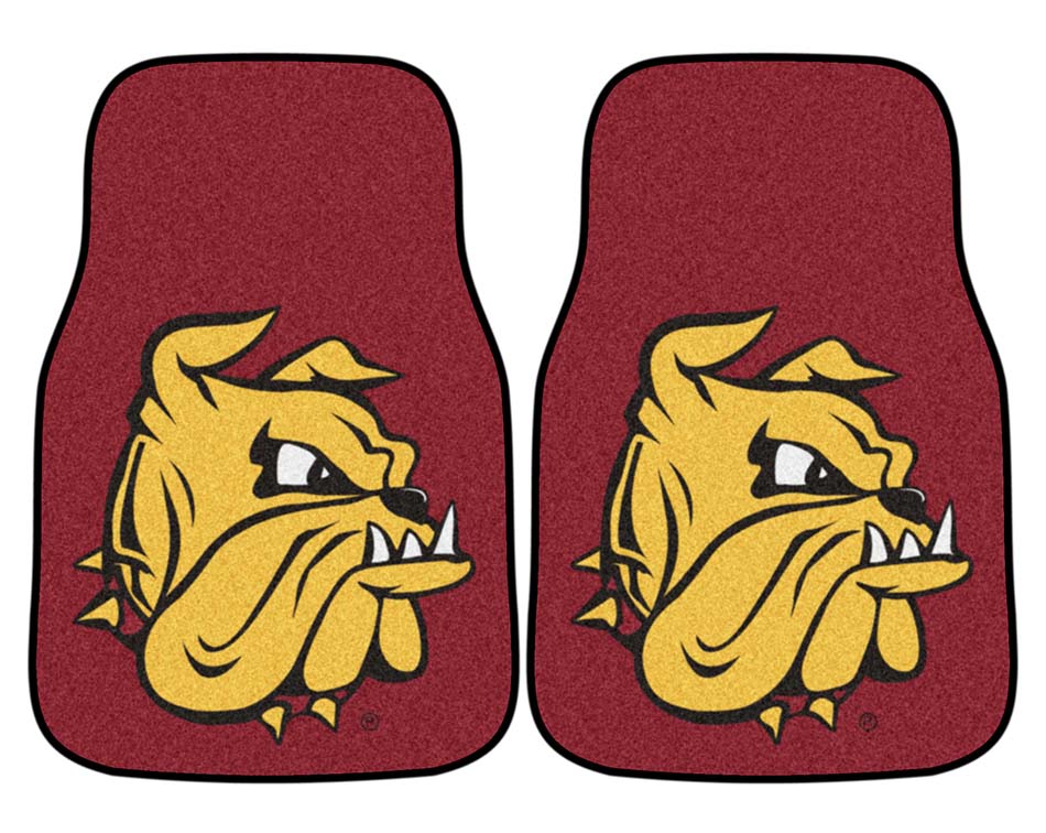 Minnesota (Duluth) Bulldogs 27" x 18" Auto Floor Mat (Set of 2 Car Mats)