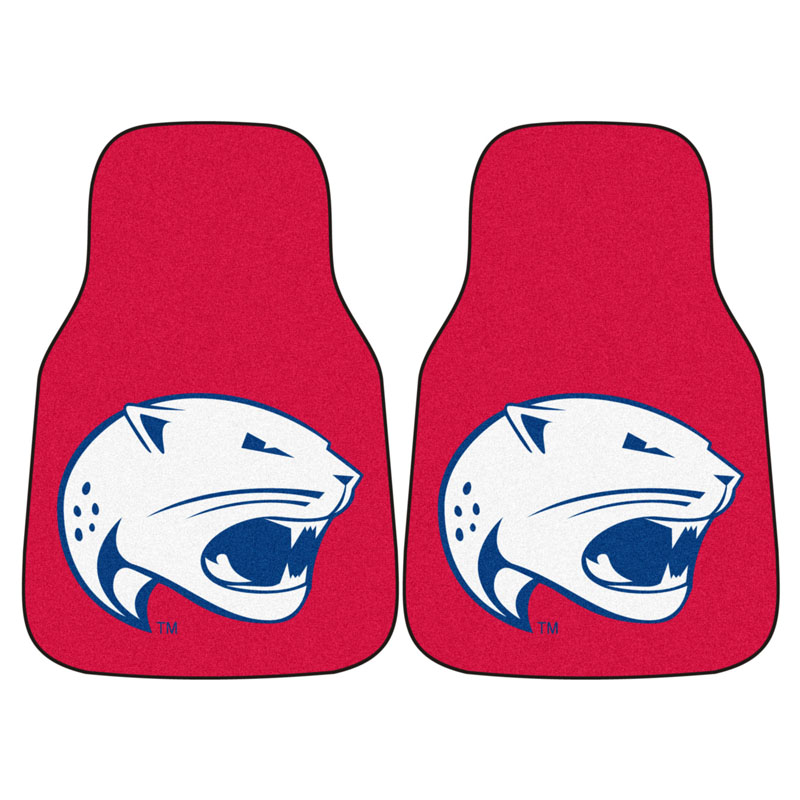 South Alabama Jaguars 27" x 18" Auto Floor Mat (Set of 2 Car Mats)