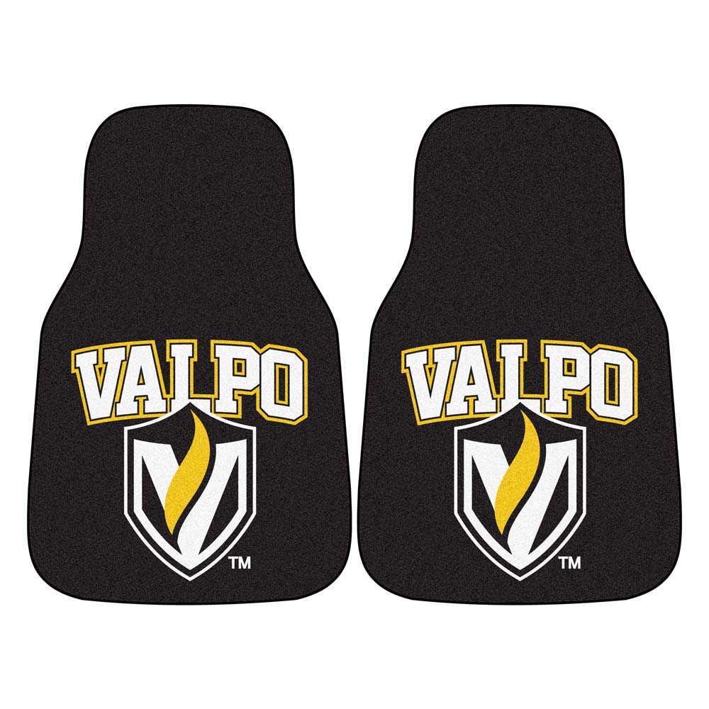 Valparaiso Crusaders 27" x 18" Auto Floor Mat (Set of 2 Car Mats)