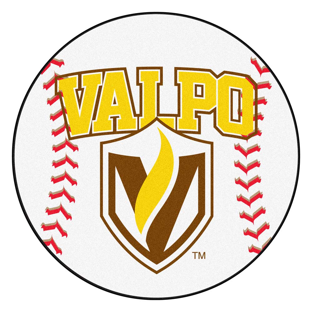 27" Round Valparaiso Crusaders Baseball Mat