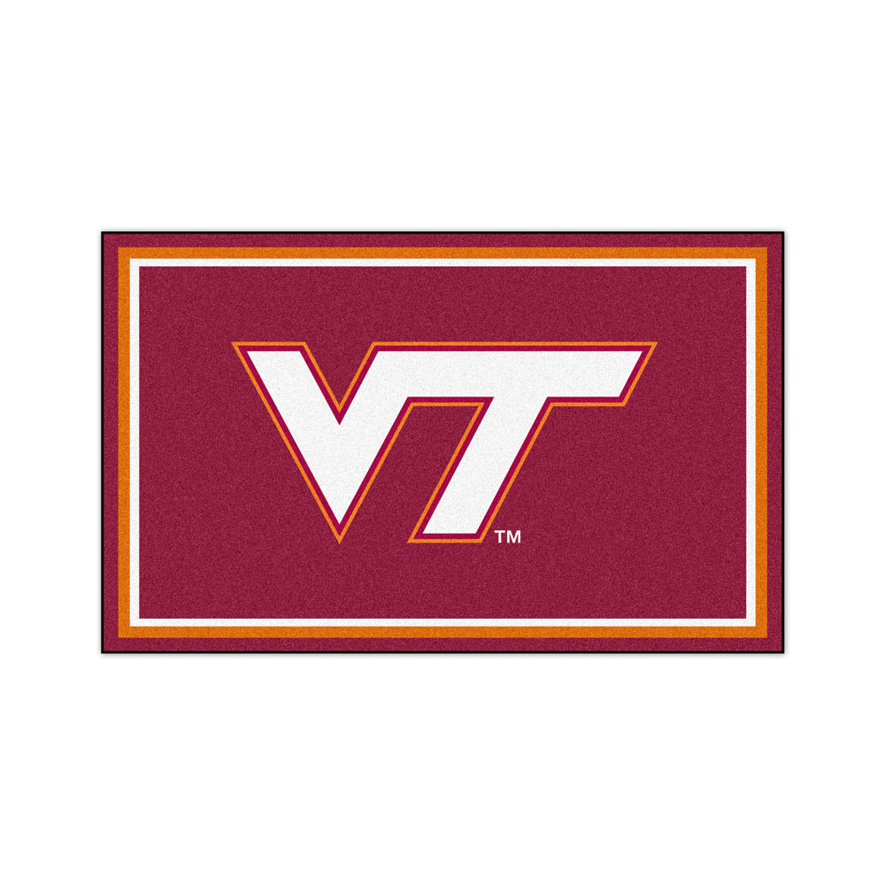 Virginia Tech Hokies 4' x 6' Area Rug