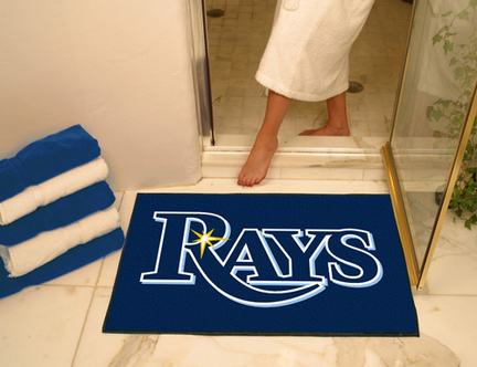 34" x 45" Tampa Bay Rays All Star Floor Mat