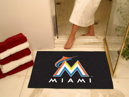 Miami Marlins 34" x 45" All Star Floor Mat