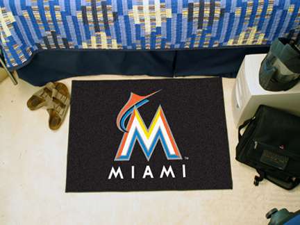 Miami Marlins 19" x 30" Starter Mat