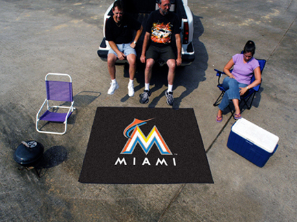 5' x 6' Miami Marlins Tailgater Mat