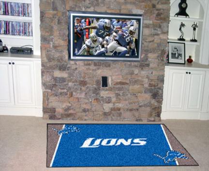 Detroit Lions 5' x 8' Area Rug