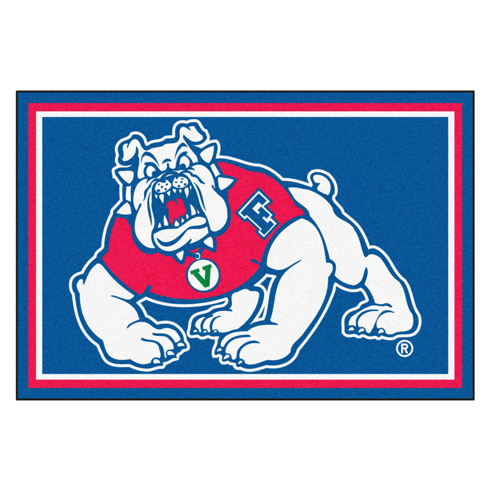 Fresno State Bulldogs 5' x 8' Area Rug