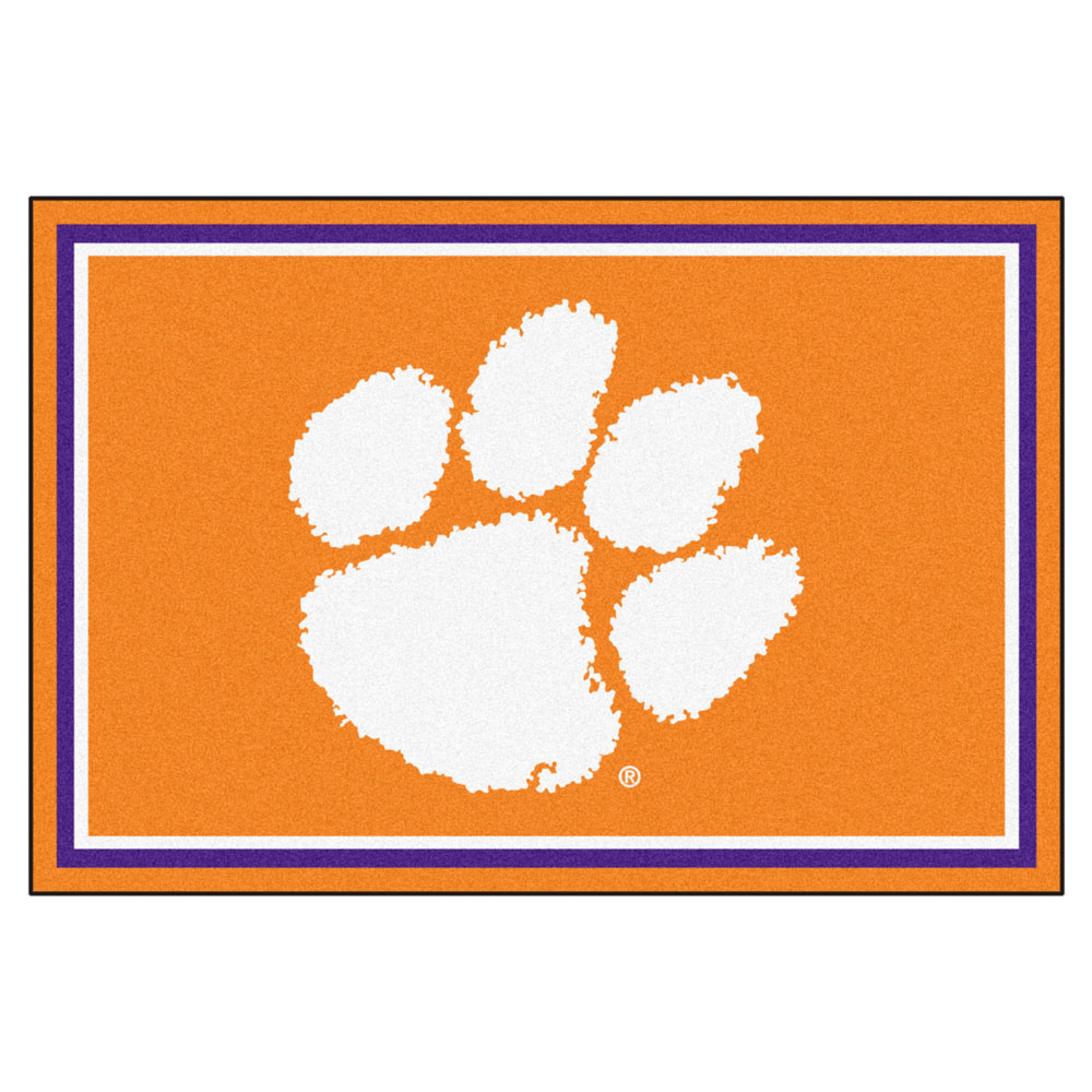 Clemson Tigers 5' x 8' Area Rug