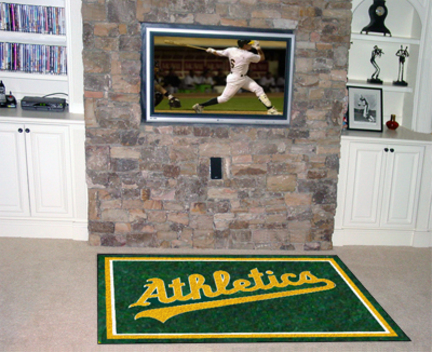 Oakland Athletics 4' x 6' Area Rug