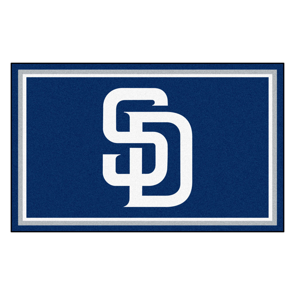 San Diego Padres 4' x 6' Area Rug