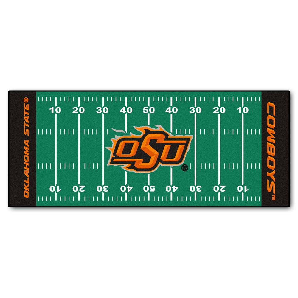 Oklahoma State Cowboys 30" x 72" Football Field Runner