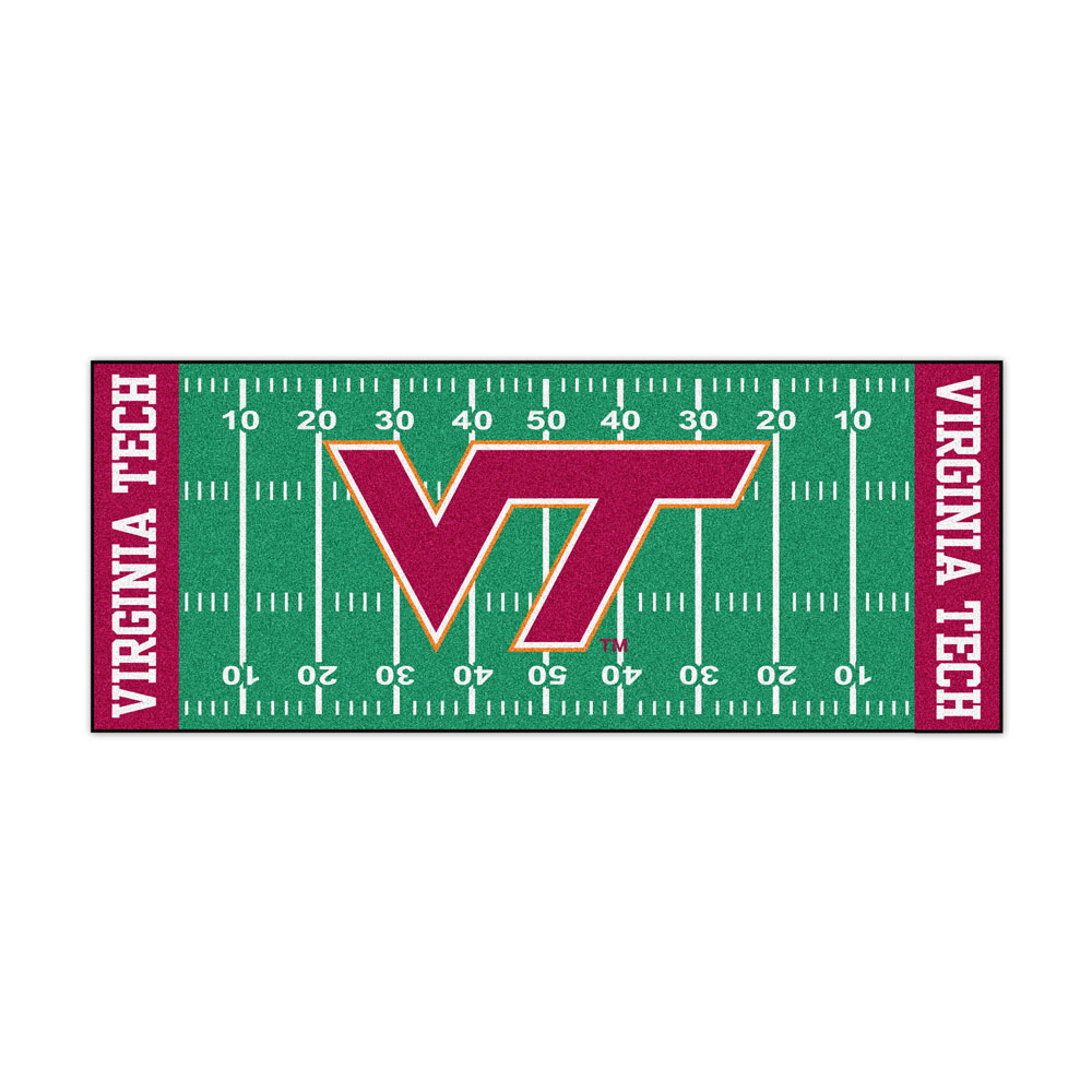 Virginia Tech Hokies 30" x 72" Football Field Runner