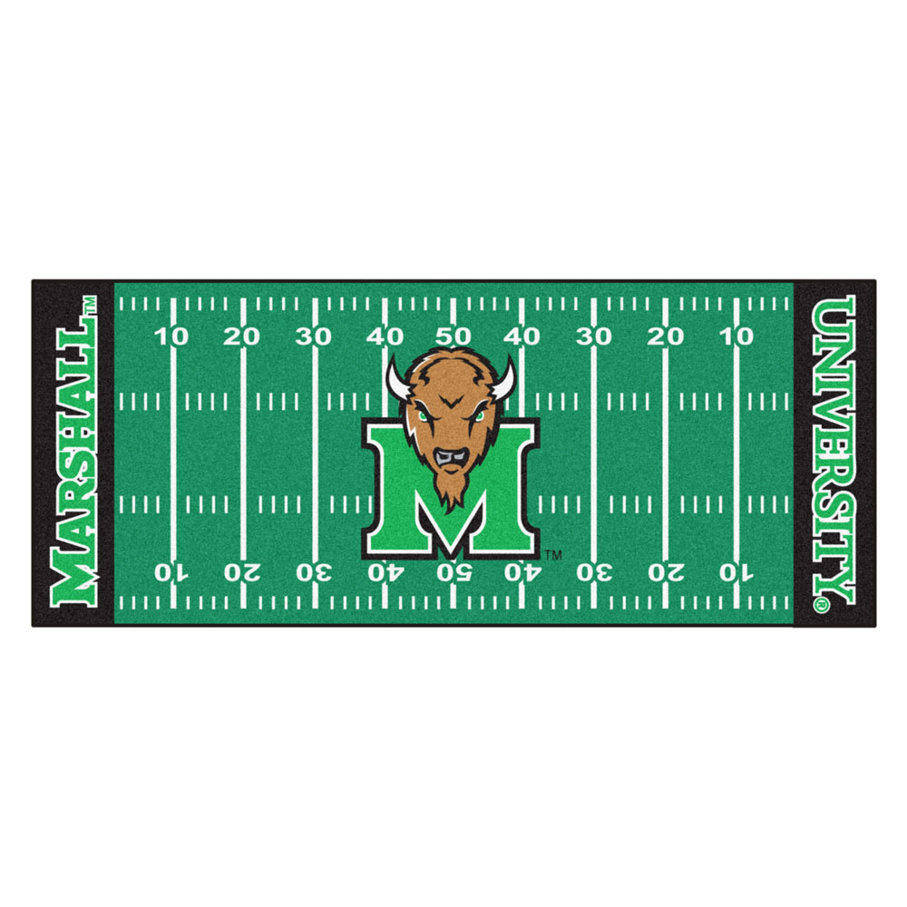 Marshall Thundering Herd 30" x 72" Football Field Runner