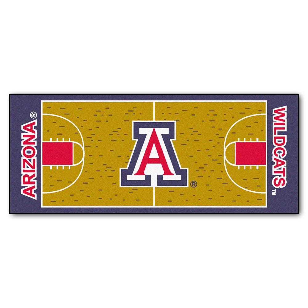 Arizona Wildcats 30" x 72" Basketball Court Runner