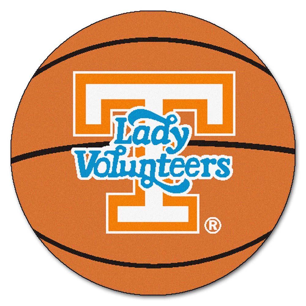 Tennessee Lady Volunteers 27" Round Basketball Mat