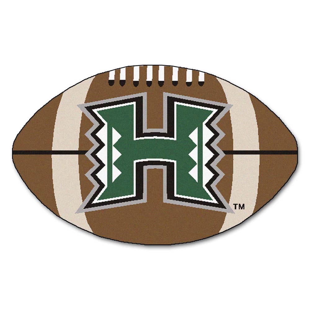 Hawaii Rainbow Warriors 22" x 35" Football Mat