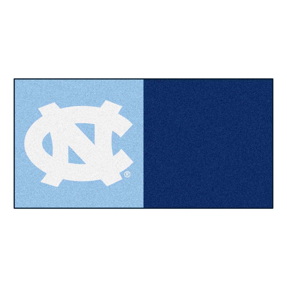 North Carolina Tar Heels 18" x 18" Carpet Tiles (Box of 20 - with "NC")