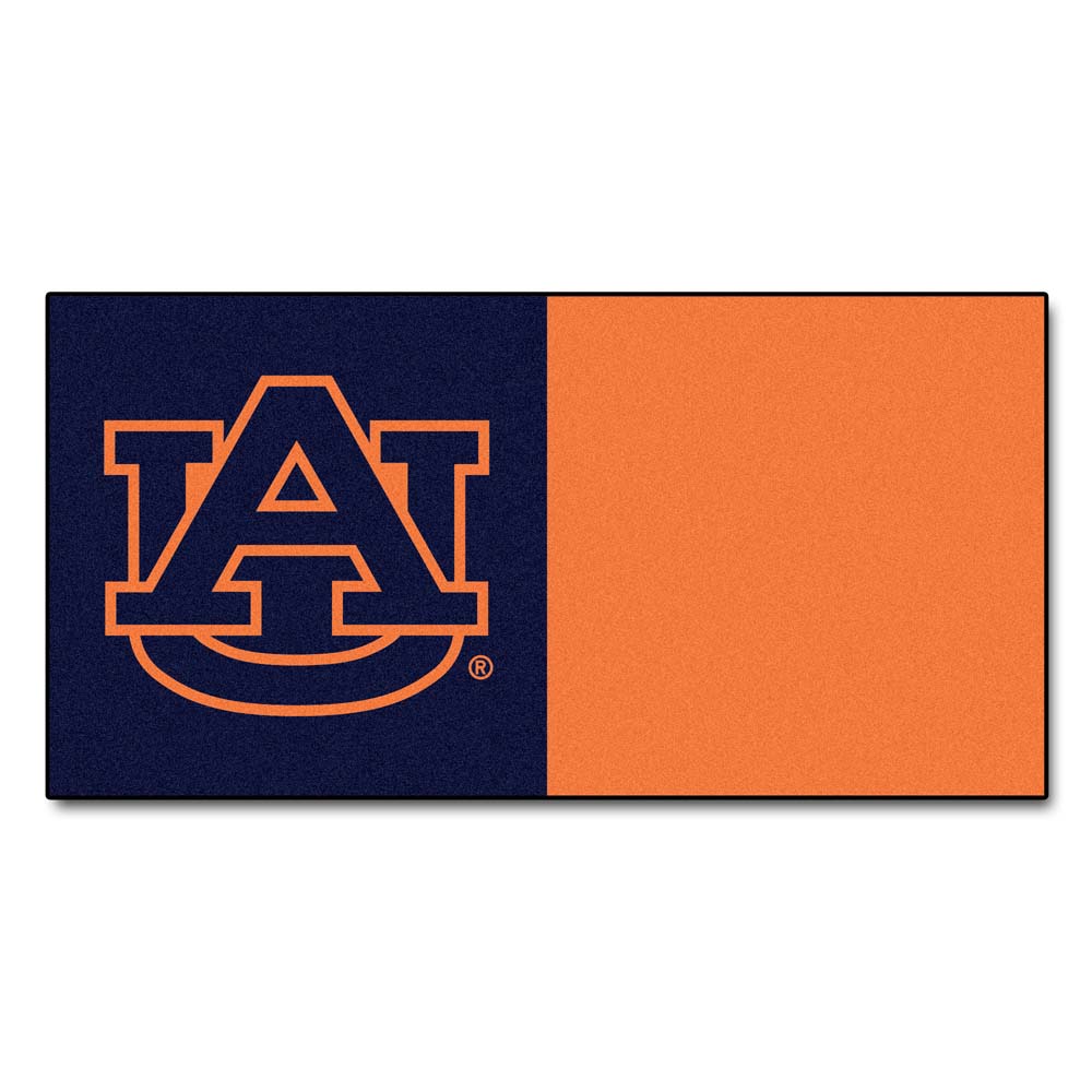 Auburn Tigers 18" x 18" Carpet Tiles (Box of 20 - with "AU")