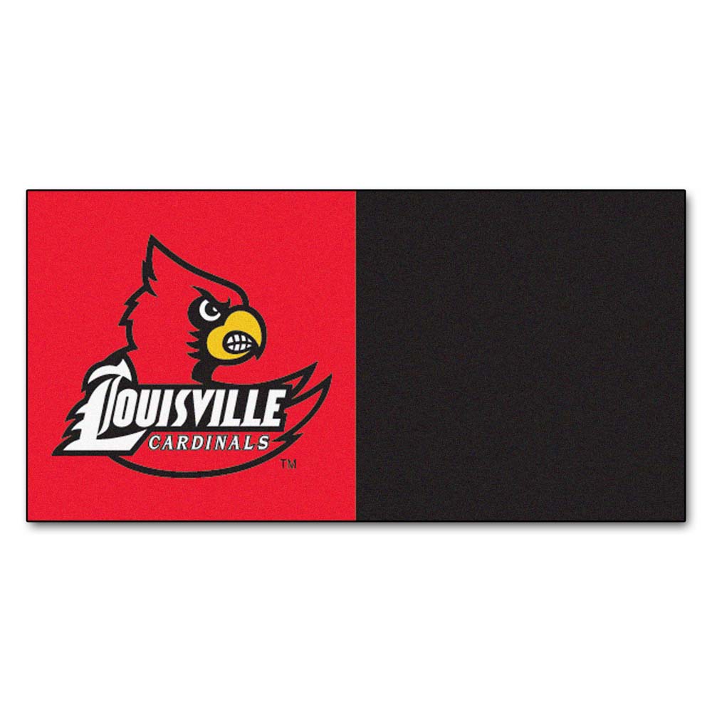 Louisville Cardinals 18" x 18" Carpet Tiles (Box of 20)