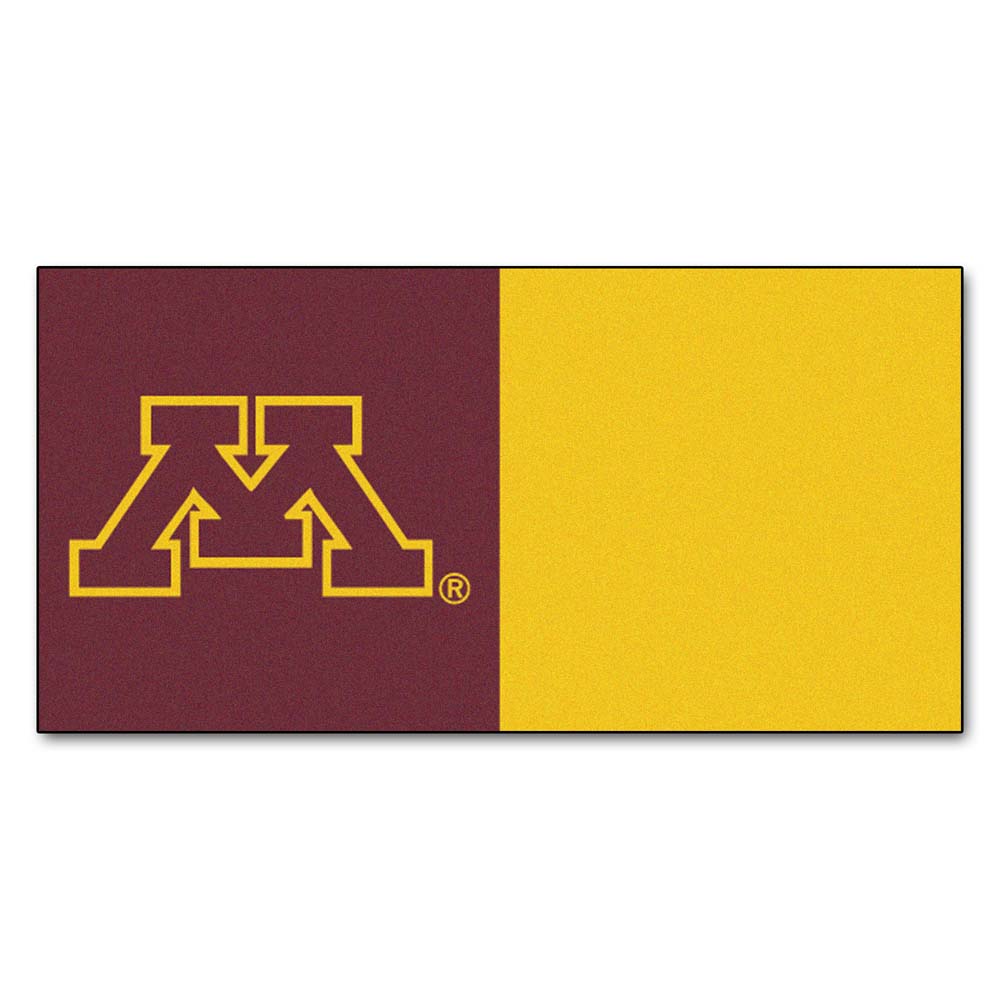 Minnesota Golden Gophers 18" x 18" Carpet Tiles (Box of 20)