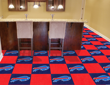 Buffalo Bills 18" x 18" Carpet Tiles (Box of 20)