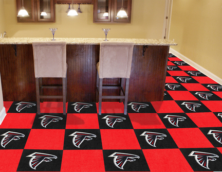 Atlanta Falcons 18" x 18" Carpet Tiles (Box of 20)