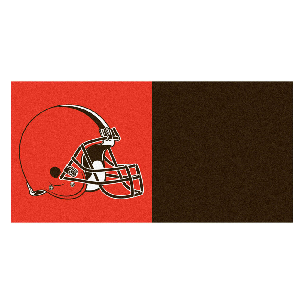 Cleveland Browns 18" x 18" Carpet Tiles (Box of 20)