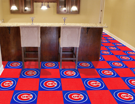 Chicago Cubs 18" x 18" Carpet Tiles (Box of 20)