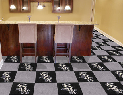 Chicago White Sox 18" x 18" Carpet Tiles (Box of 20)