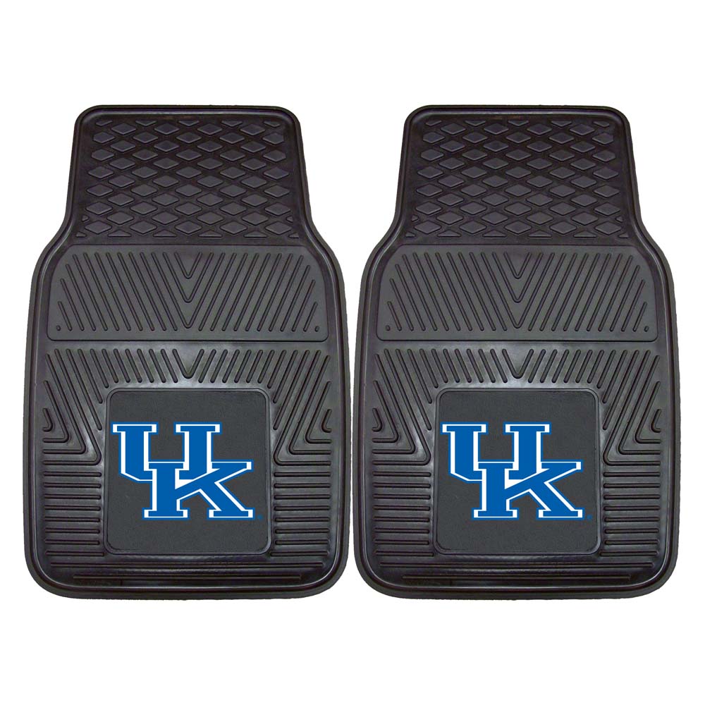 Kentucky Wildcats 18" x 27" Heavy Duty 2-Piece Vinyl Car Mat Set