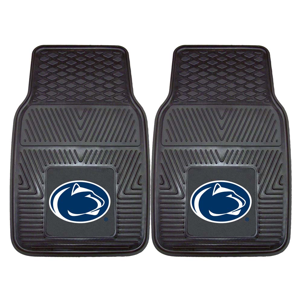 Penn State Nittany Lions 18" x 27" Heavy Duty 2-Piece Vinyl Car Mat Set