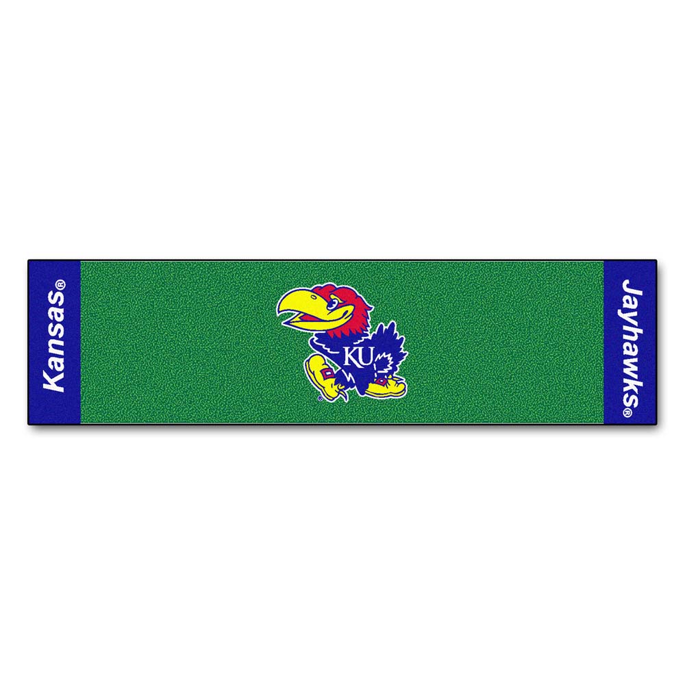 Kansas Jayhawks 18" x 72" Putting Green Runner