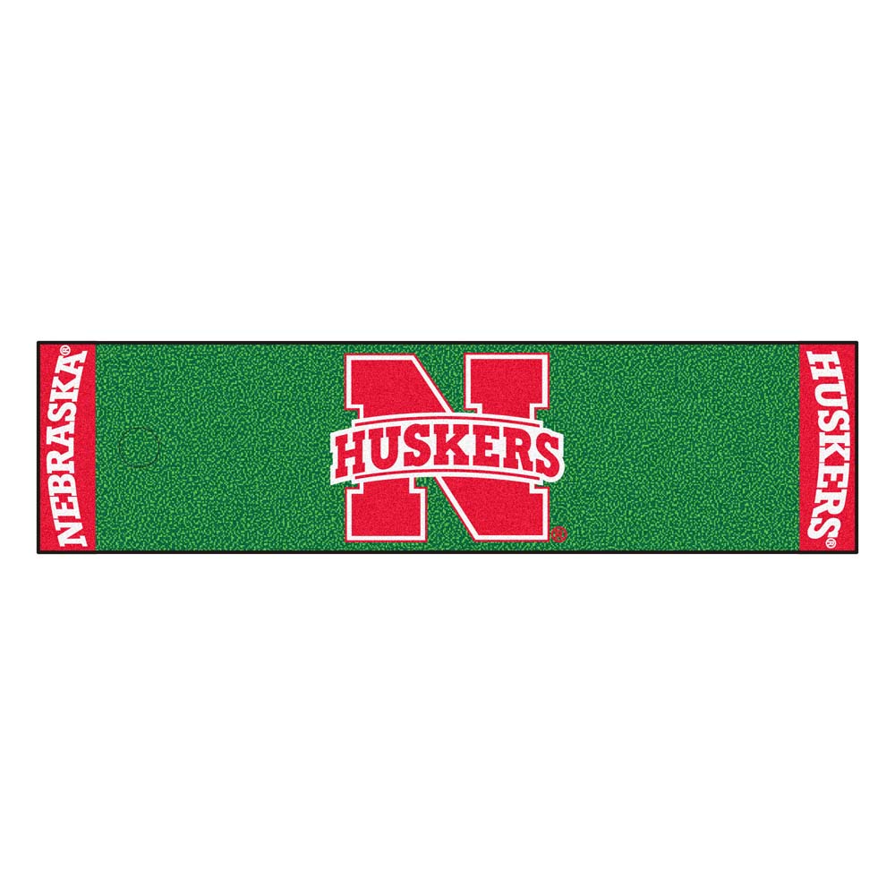 Nebraska Cornhuskers 18" x 72" Putting Green Runner
