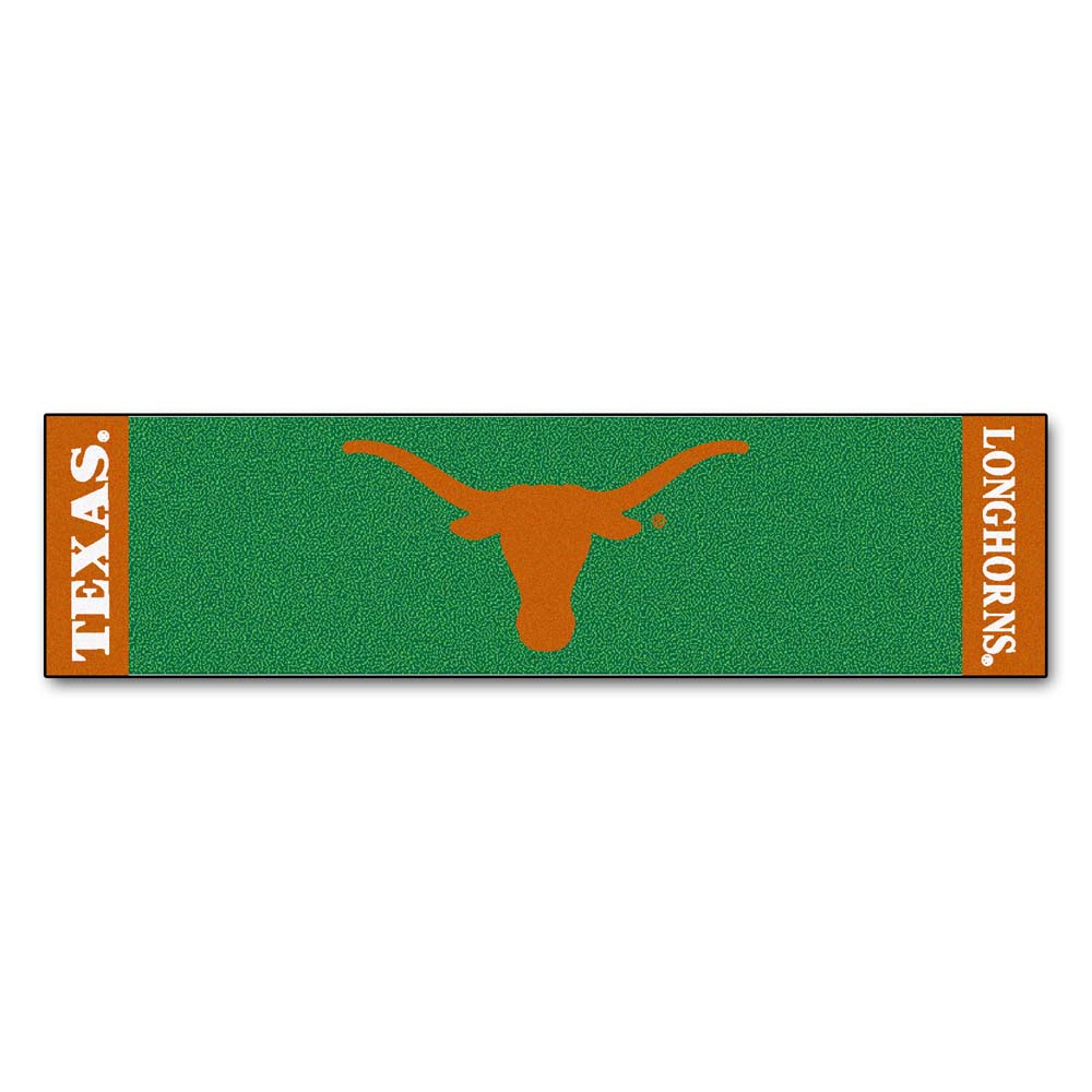 Texas Longhorns 18" x 72" Putting Green Runner
