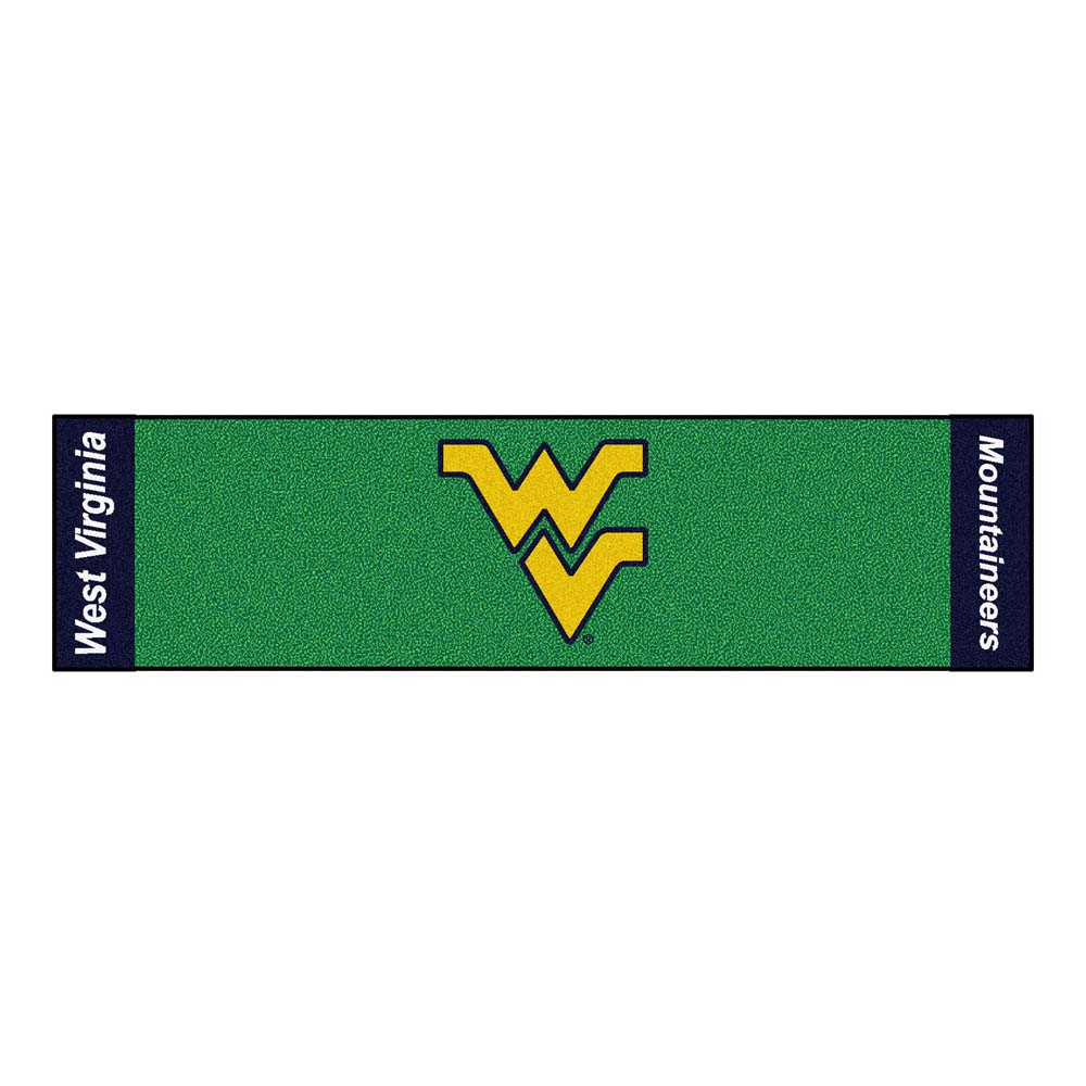 West Virginia Mountaineers 18" x 72" Putting Green Runner