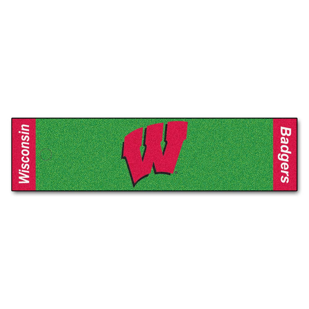 Wisconsin Badgers 18" x 72" Putting Green Runner