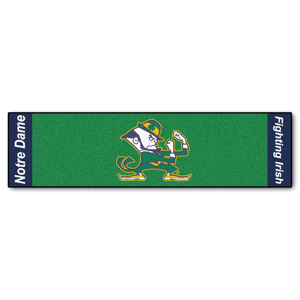 Notre Dame Fighting Irish 18" x 72" Putting Green Runner