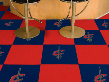 Cleveland Cavaliers 18" x 18" Carpet Tiles (Box of 20)