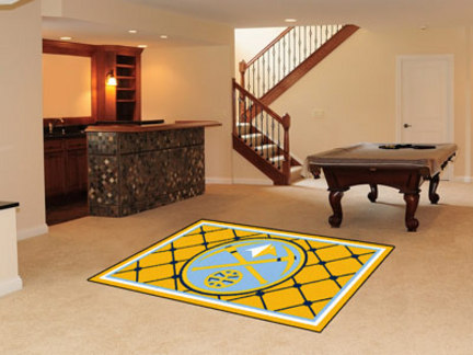 Denver Nuggets 5' x 8' Area Rug