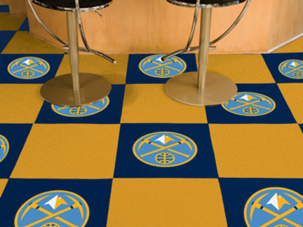 Denver Nuggets 18" x 18" Carpet Tiles (Box of 20)