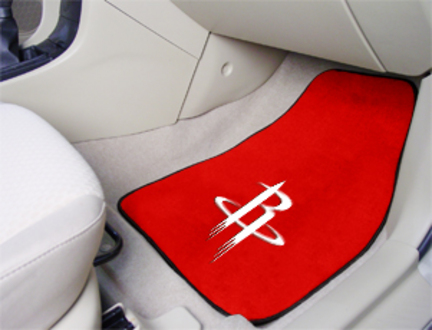 Houston Rockets 18" x 27" Auto Floor Mat (Set of 2 Car Mats)