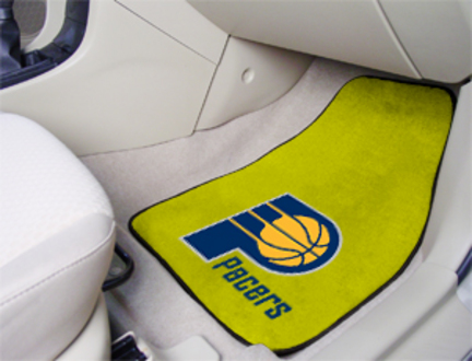 Indiana Pacers 18" x 27" Auto Floor Mat (Set of 2 Car Mats)