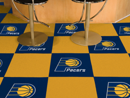 Indiana Pacers 18" x 18" Carpet Tiles (Box of 20)